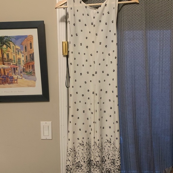 NWT Jessica White Floral Dress Size 12 - Picture 7 of 8